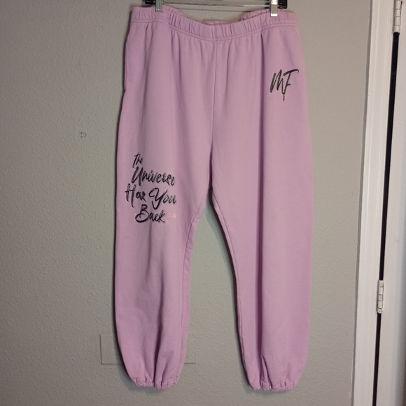 The Mayfair Group Universe Has Your Back Lilac Joggers - Picture 2 of 12